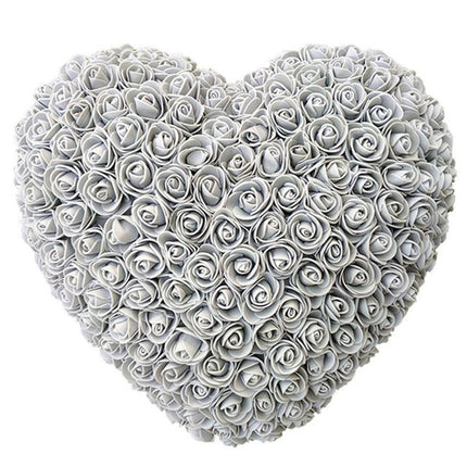 Forever Love Heart-Shaped Red Rose Floral Display - Très Elite