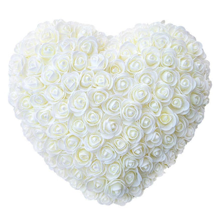 Forever Love Heart-Shaped Red Rose Floral Display - Très Elite
