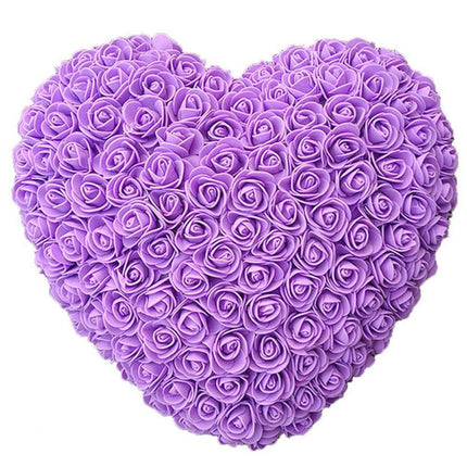 Forever Love Heart-Shaped Red Rose Floral Display - Très Elite