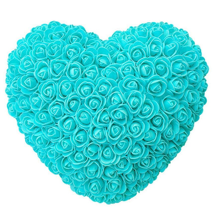 Forever Love Heart-Shaped Red Rose Floral Display - Très Elite