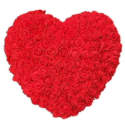 Forever Love Heart-Shaped Red Rose Floral Display - Très Elite