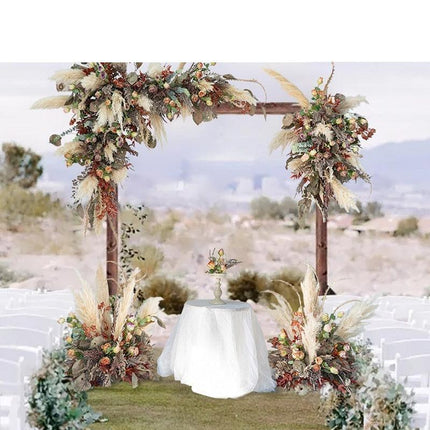 Frost-Kissed Pampas Grass Floral Oasis for Unforgettable Celebrations - Très Elite