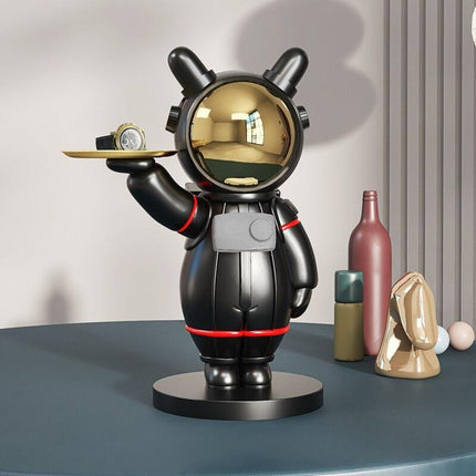 Galactic Astronaut Key Organizer: Stylish Space-Themed Decorative Tray for Home - Très Elite