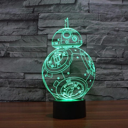 Galactic Mini Stars 3D USB LED Night Light Projector for Home Ambiance - Très Elite