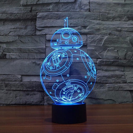 Galactic Mini Stars 3D USB LED Night Light Projector for Home Ambiance - Très Elite