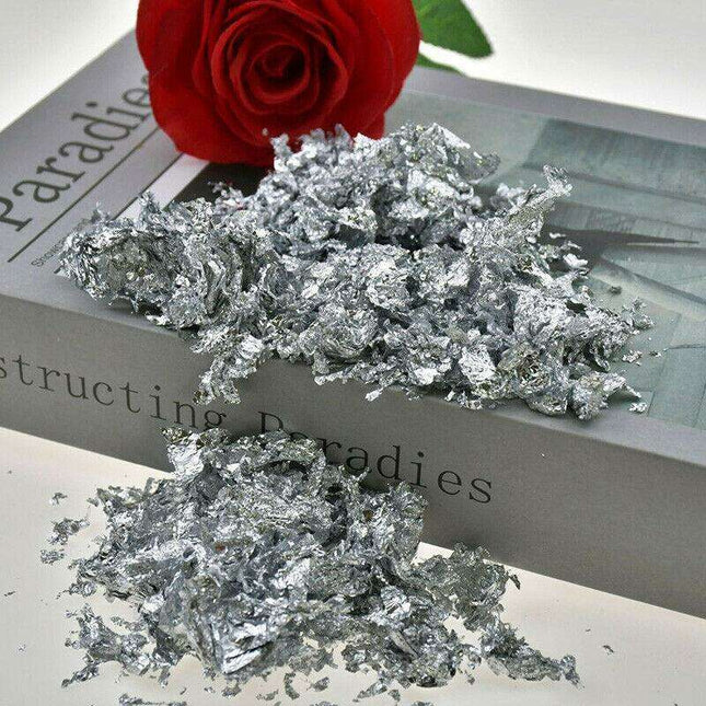 Gilded Creativity: Premium Gold Leaf Flakes Art Kit for Stunning Projects