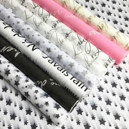 Gilded Lettered Tissue Paper Craft Collection - Très Elite