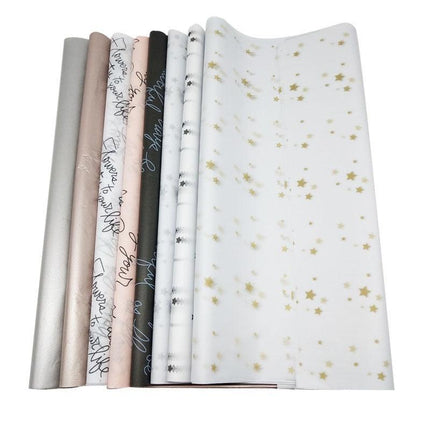 Gilded Lettered Tissue Paper Craft Collection - Très Elite