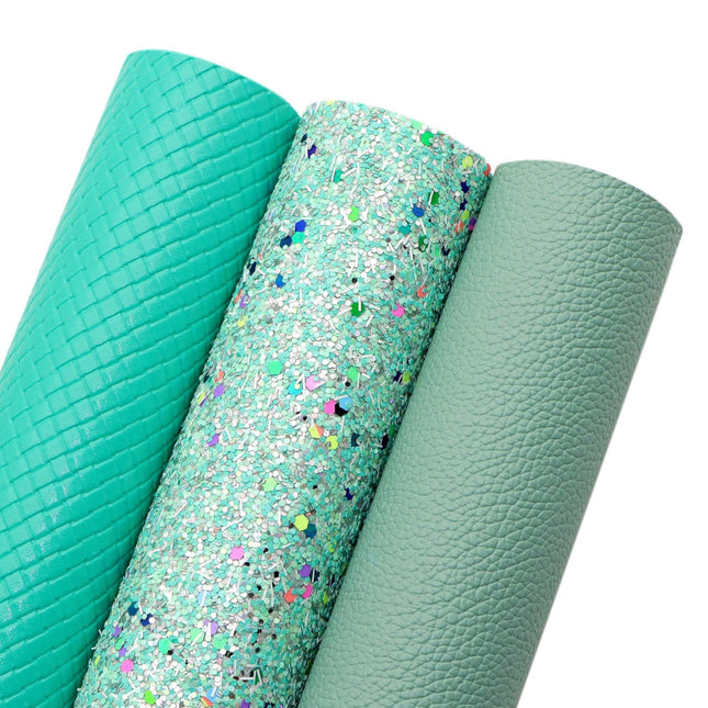 Glamorous Faux Leather DIY Crafting Kit: Sparkle & Shine Bundle