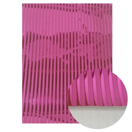Glamorous Pink Glitter Faux Leather Craft Sheets - Perfect for Stunning Projects - Très Elite