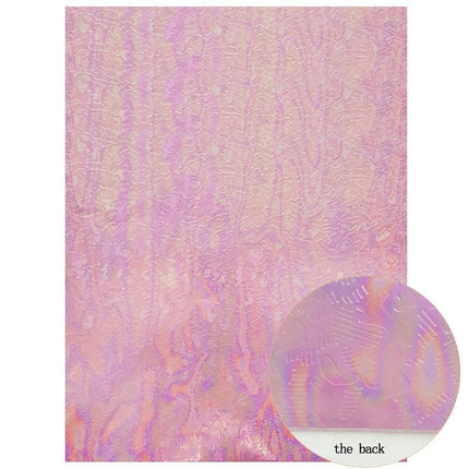 Glamorous Pink Glitter Faux Leather Craft Sheets - Perfect for Stunning Projects - Très Elite