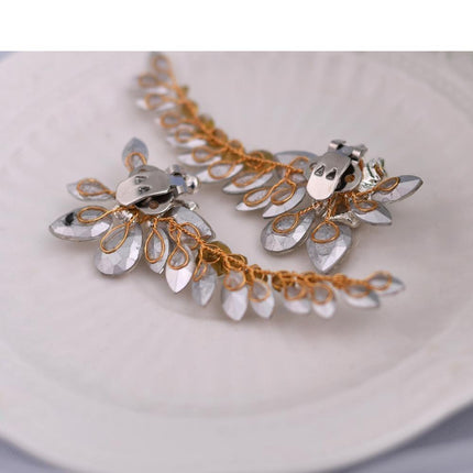 Glamorous Rhinestone Footwear Clips: Chic Accessories for Elegant Shoes - Très Elite
