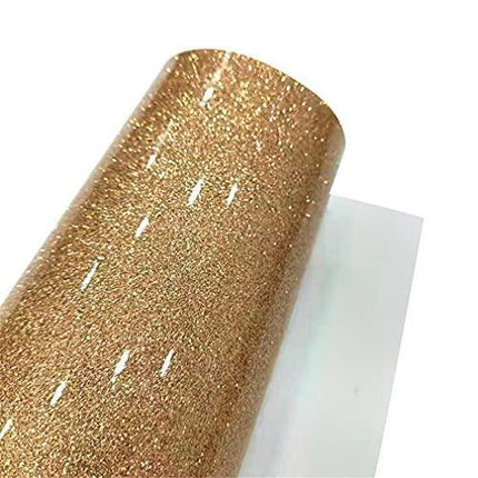 Glamorous Sparkle PU Faux Leather Craft Sheet with Mirror Finish - Très Elite