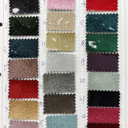 Glamorous Sparkle PU Faux Leather Craft Sheet with Mirror Finish - Très Elite