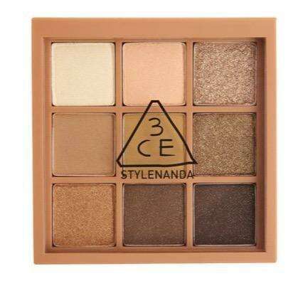 Glamourous Gaze: 3CE Multi Eye Color Palette for Endless Looks.