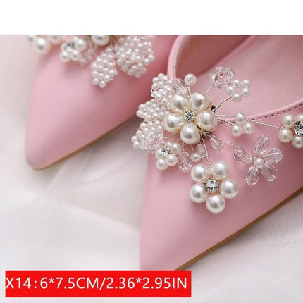 Glimmering Rhinestone Footwear Charms: Transform Your Style - Très Elite