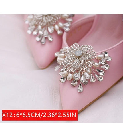 Glimmering Rhinestone Footwear Charms: Transform Your Style - Très Elite