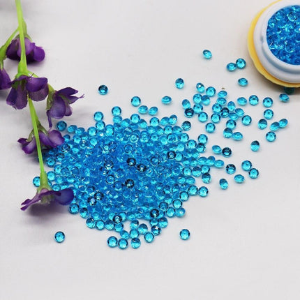 Glistening Acrylic Diamond Confetti - 1000 Piece Pack