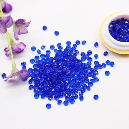 Glistening Acrylic Diamond Confetti - 1000 Piece Pack