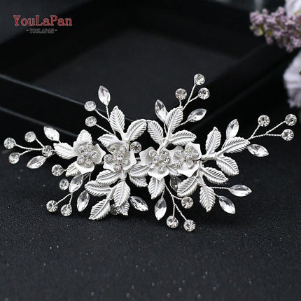 Glistening Rhinestone Bridal Hair Vine - Elegant Wedding Accessory