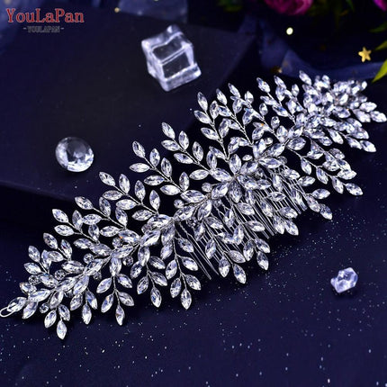 Glistening Rhinestone Bridal Hair Vine - Elegant Wedding Accessory
