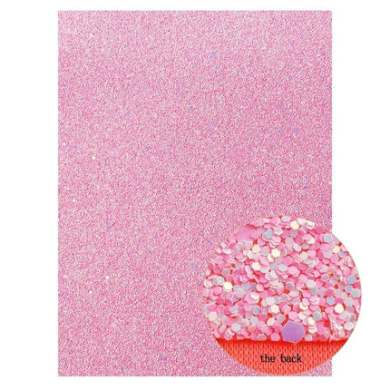 Glittering Chunky PU Leatherette: The Ultimate DIY Crafting Companion - Très Elite