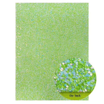 Glittering Chunky PU Leatherette: The Ultimate DIY Crafting Companion - Très Elite
