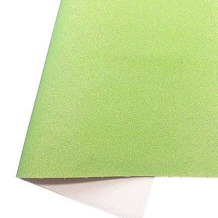 Glittering Floral Faux Leather Craft Sheets - Exquisite Rose and Daisy Patterns - Très Elite