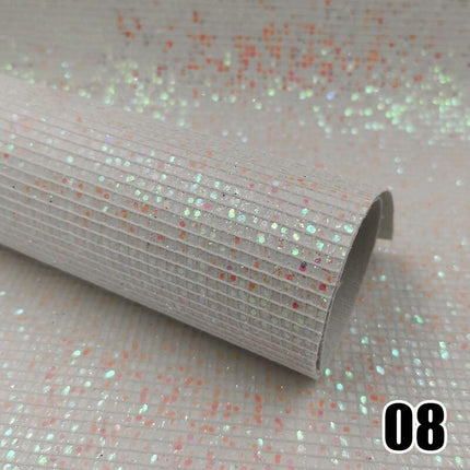 Glittering Luxe Faux Leather Crafting Sheet for Creative DIY Projects - Très Elite