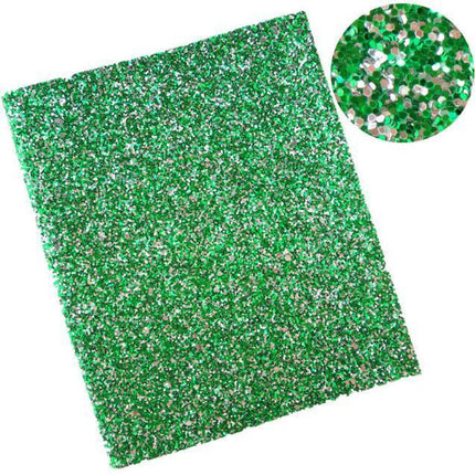 Glittery Faux Leather Craft Sheets for Creative DIY - 21CM x 29CM - Très Elite