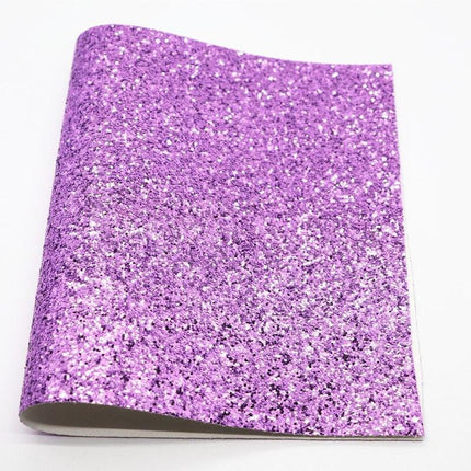 Glittery Faux Leather Craft Sheets for Creative DIY - 21CM x 29CM - Très Elite