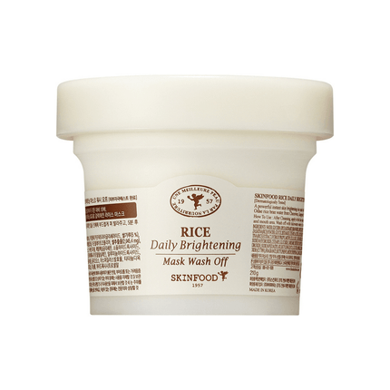 Glow-Enhancing Rice Bran Water Facial Mask - 210g.