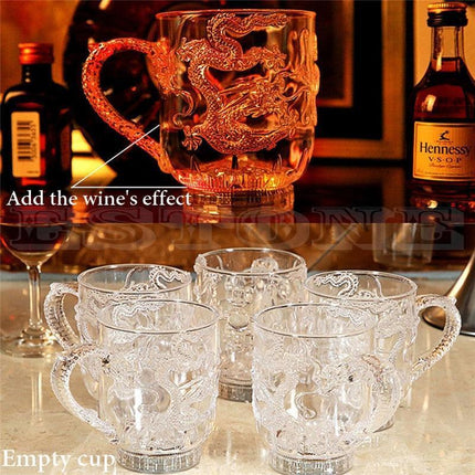 Glowing Dragon Party Cup - Ignite Your Celebrations with Color! - Très Elite