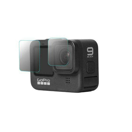 GoPro Hero 9 Black Ultimate Lens and Screen Protection Kit with Triple Tempered Glass Protectors - Très Elite