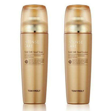Golden Snail Luxury Skincare Collection with 24K Gold by TONYMOLY: Supreme Hydration and Anti-Aging Benefits - Très Elite
