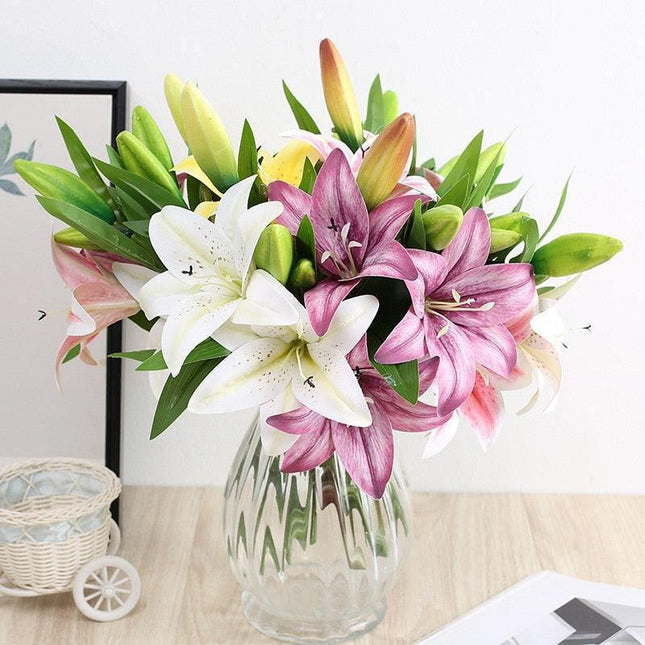 Graceful Lily Arrangement: A Touch of Elegance for Every Occasion