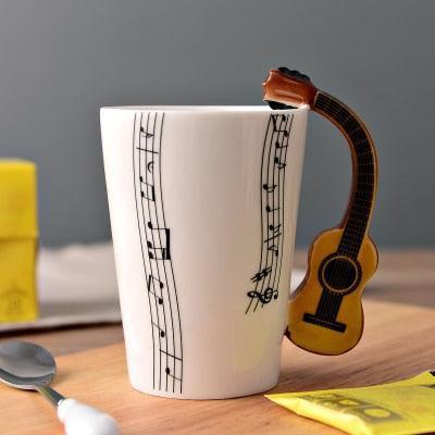 Guitar Harmony Mug - Sip Your Favorite Tunes ☕️🎶