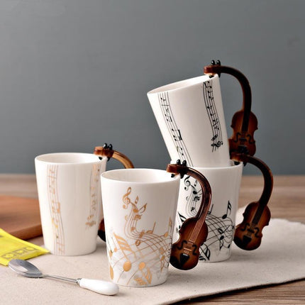 Guitar Harmony Mug - Sip Your Favorite Tunes ☕️🎶