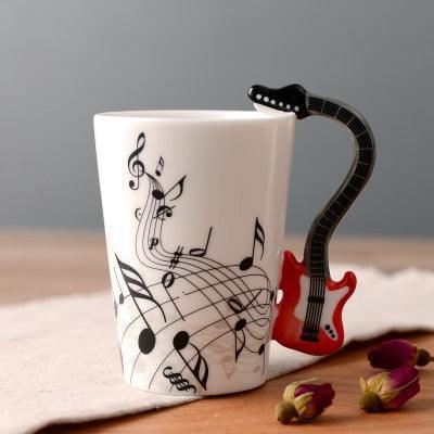 Guitar Harmony Mug - Sip Your Favorite Tunes ☕️🎶