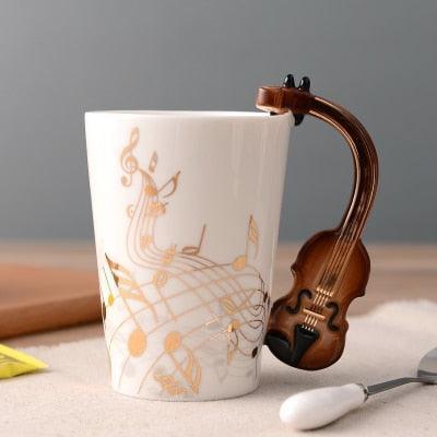 Guitar Harmony Mug - Sip Your Favorite Tunes ☕️🎶