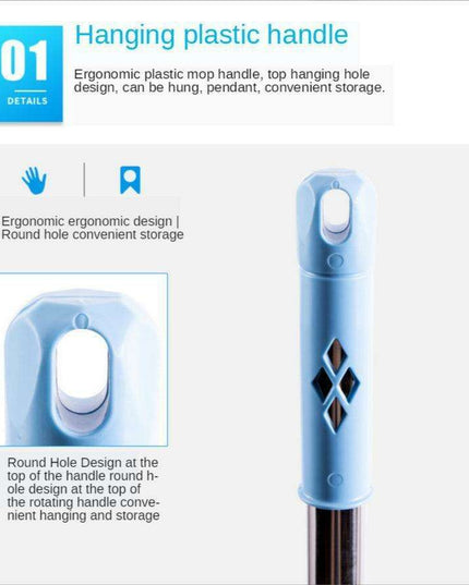 Effortless Clean-Up: The Ultimate Lazy-Squeeze Mop for Quick Household Chores