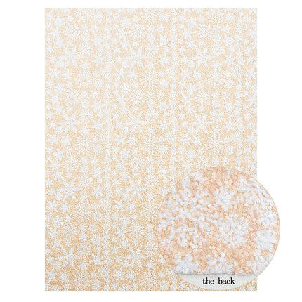 Sparkling Winter Wonderland Leather Crafting Sheets - Essential for DIY Projects