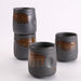 240ml Imitation Stoneware Rib Round Mouth Mug - Enjoy Your Coffee in Style
