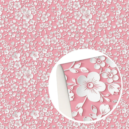 Floral Fantasy Faux Leather Crafting Kit - Ignite Your DIY Imagination