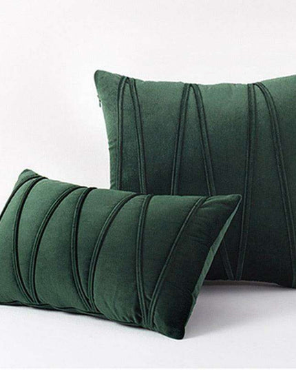 Elegant Bohemian Velvet Cushion Covers with Playful Pompoms - Revitalize Your Home Decor