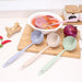 Creative Duo: Extended Handle Kitchen Ladle Set - Multi-Functional Cooking Tools