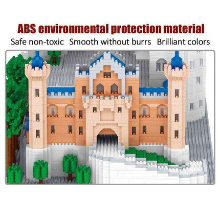 Swan Castle 11810-Piece Creative Building Block Set for Imaginative Play