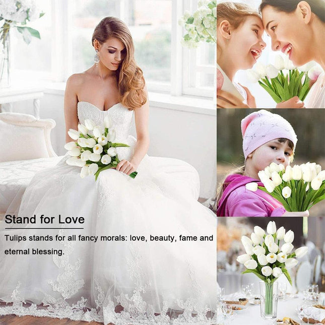 Delightful Mini Tulip Bouquet: A Touch of Timeless Floral Charm