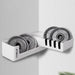Rotating Wall-Mounted Storage Rack with Hooks for Bathroom and Kitchen Organizing