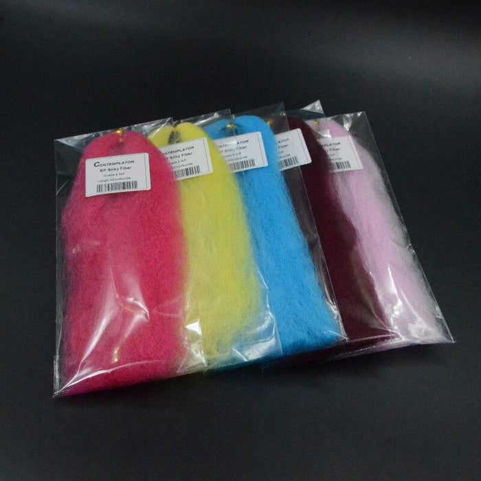 16 Vibrant Colors EP Silky Fiber Streamers for Enhanced Trout Fly Tying